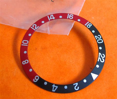 authentic Rolex bezel insert